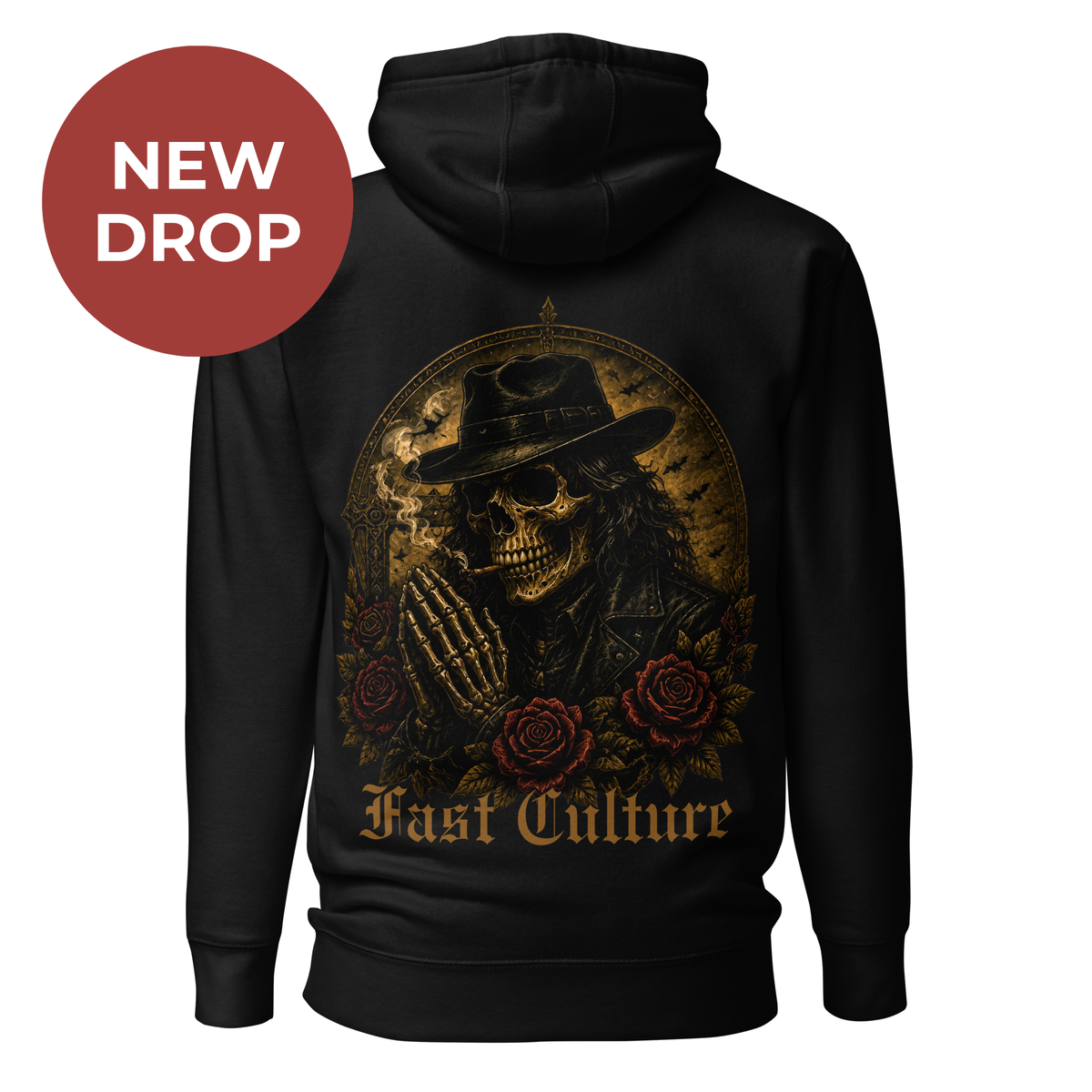 Gothic Skull Hoodie